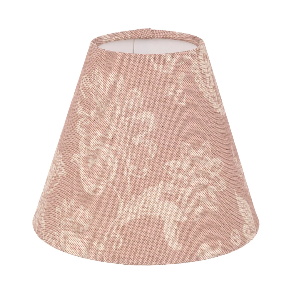Candle Shade In Dusky Pink Cavendish 3 Candle Shade In Dusky Pink Cavendish