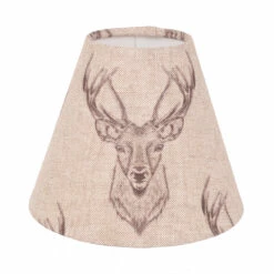 Candle Shade In Natural Stag