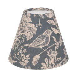 Candle Shade In Indigo Woodland