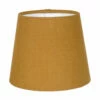 French Drum Candle Shade Ochre Waterford Linen 1 French Drum Candle Shade Ochre Waterford Linen -Jim Lawrence Sales 10CANFD13WAOC 11