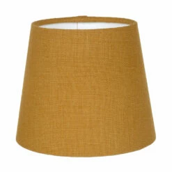 French Drum Candle Shade Ochre Waterford Linen
