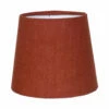 French Drum Candle Shade Paprika Waterford Linen -Jim Lawrence Sales 10CANFD13WAPA 11