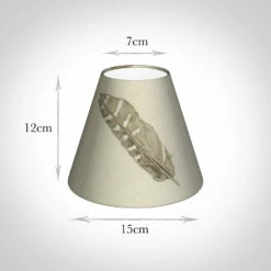 Candle Shade In Stone Featherdown 5 Candle Shade In Stone Featherdown -Jim Lawrence Sales 10can15fest 13