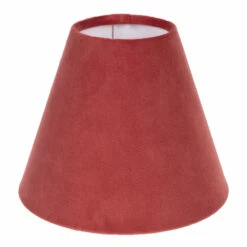Candle Shade In Burnt Orange Hunstanton Velvet