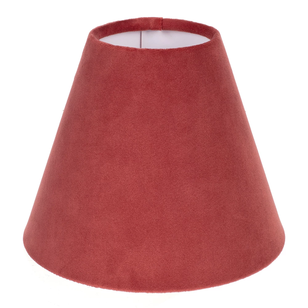 Candle Shade In Burnt Orange Hunstanton Velvet 3 Candle Shade In Burnt Orange Hunstanton Velvet