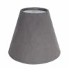 Candle Shade In Mole Hunstanton Velvet 2 Candle Shade In Mole Hunstanton Velvet -Jim Lawrence Sales 10can15huml 11