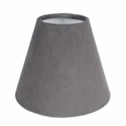 Candle Shade In Mole Hunstanton Velvet