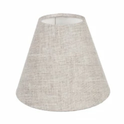 Candle Shade In Natural Isabelle Linen