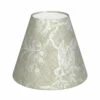Candle Shade In White Isabelle Linen (Bird) 1 Candle Shade In White Isabelle Linen (Bird) -Jim Lawrence Sales 10can15iswh 11