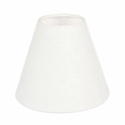 Candle Shade In Cream Killowen Linen