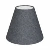Candle Shade In Granite Herringbone Lovat Tweed 1 Candle Shade In Granite Herringbone Lovat Tweed -Jim Lawrence Sales 10can15lthg 11