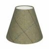 Candle Shade In Talisker Check Lovat Wool -Jim Lawrence Sales 10can15lwct 11