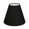 Candle Shade In Black Silk 2 Candle Shade In Black Silk -Jim Lawrence Sales 10can15sibl 11