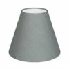 Candle Shade In Blue Waterford Linen