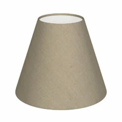 Candle Shade In Limestone Waterford Linen