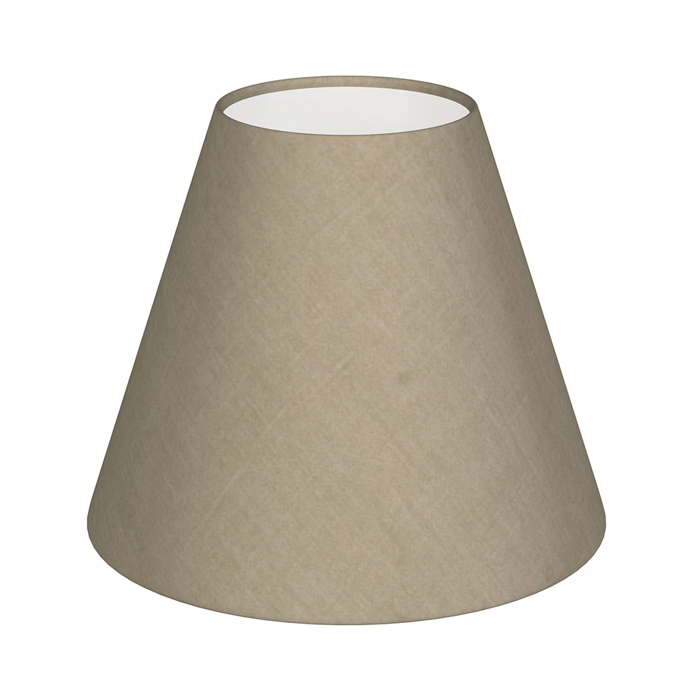 Candle Shade In Limestone Waterford Linen 3 Candle Shade In Limestone Waterford Linen