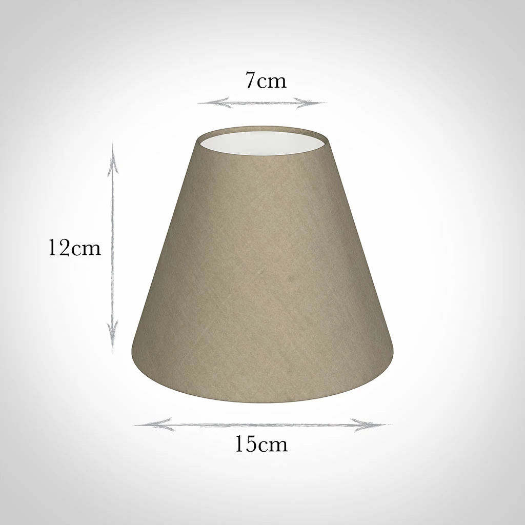 Candle Shade In Limestone Waterford Linen 4 Candle Shade In Limestone Waterford Linen - Image 2
