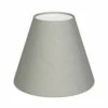Candle Shade In Soft Grey Waterford Linen -Jim Lawrence Sales 10can15wasg 11