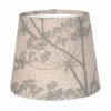 French Drum Candle Shade In Duck Egg Cow Parsley, Reversed -Jim Lawrence Sales 10canfd13cpderev 11