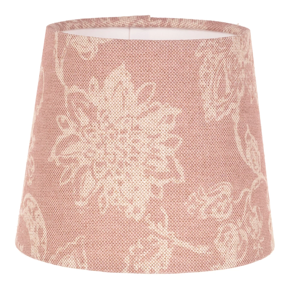French Drum Candle Shade In Dusky Pink Cavendish 3 French Drum Candle Shade In Dusky Pink Cavendish
