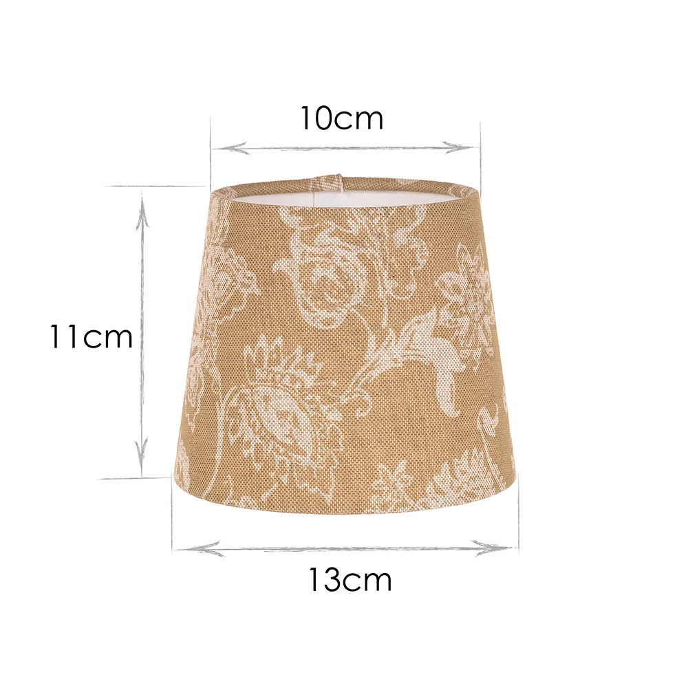 French Drum Candle Shade In Gold Cavendish 5 French Drum Candle Shade In Gold Cavendish - Image 3