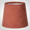 French Drum Candle Shade In Burnt Orange Hunstanton Velvet -Jim Lawrence Sales 10canfd13hubo 11