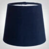 French Drum Candle Shade In Navy Blue Hunstanton Velvet 1 French Drum Candle Shade In Navy Blue Hunstanton Velvet -Jim Lawrence Sales 10canfd13hunb 11