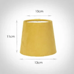 French Drum Candle Shade In Saffron Hunstanton Velvet -Jim Lawrence Sales 10canfd13husa 13