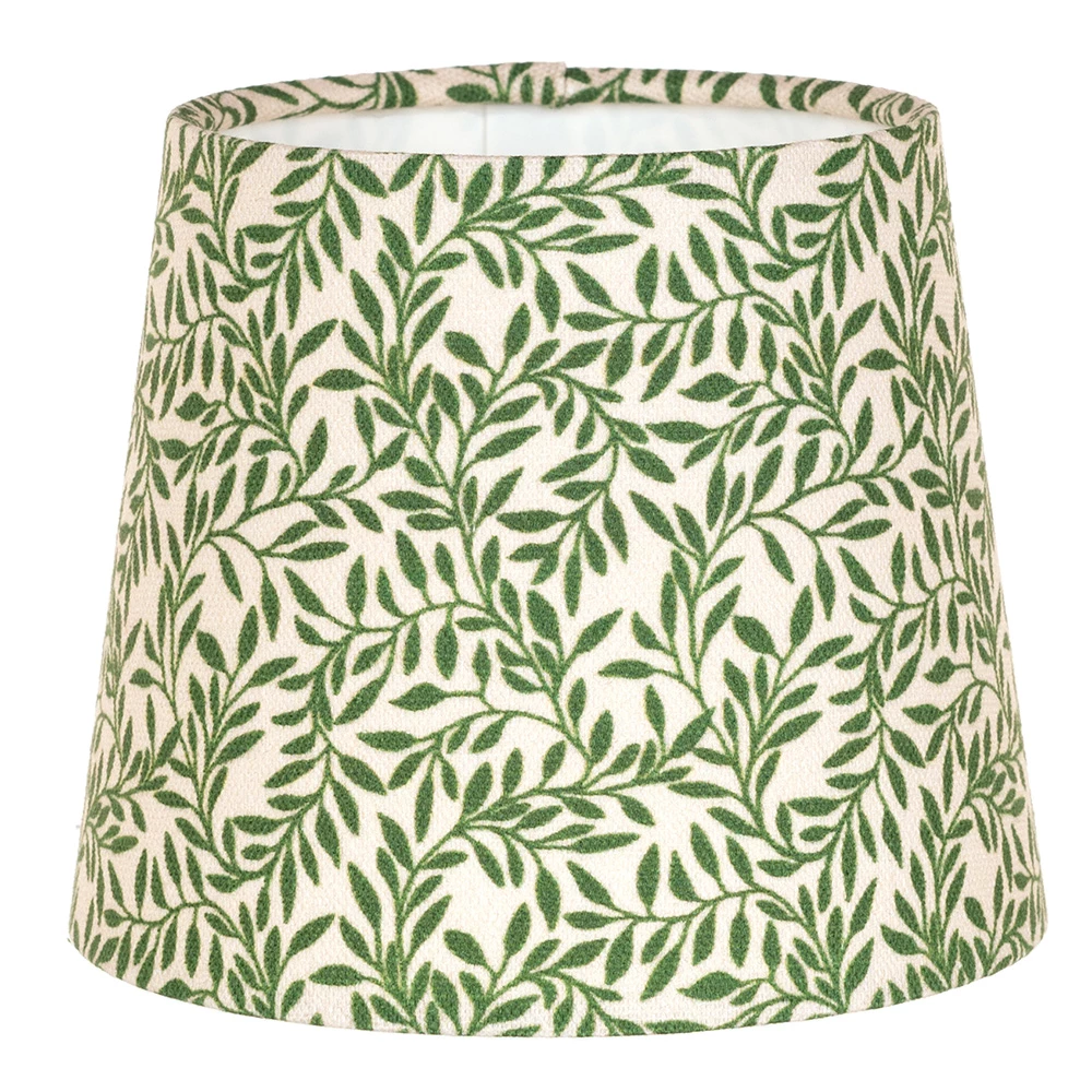 French Drum Candle Shade In Rich Green Spring Leaf 3 French Drum Candle Shade In Rich Green Spring Leaf