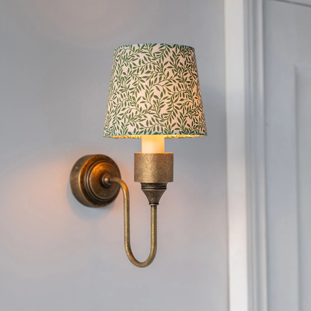 French Drum Candle Shade In Rich Green Spring Leaf 4 French Drum Candle Shade In Rich Green Spring Leaf - Image 2