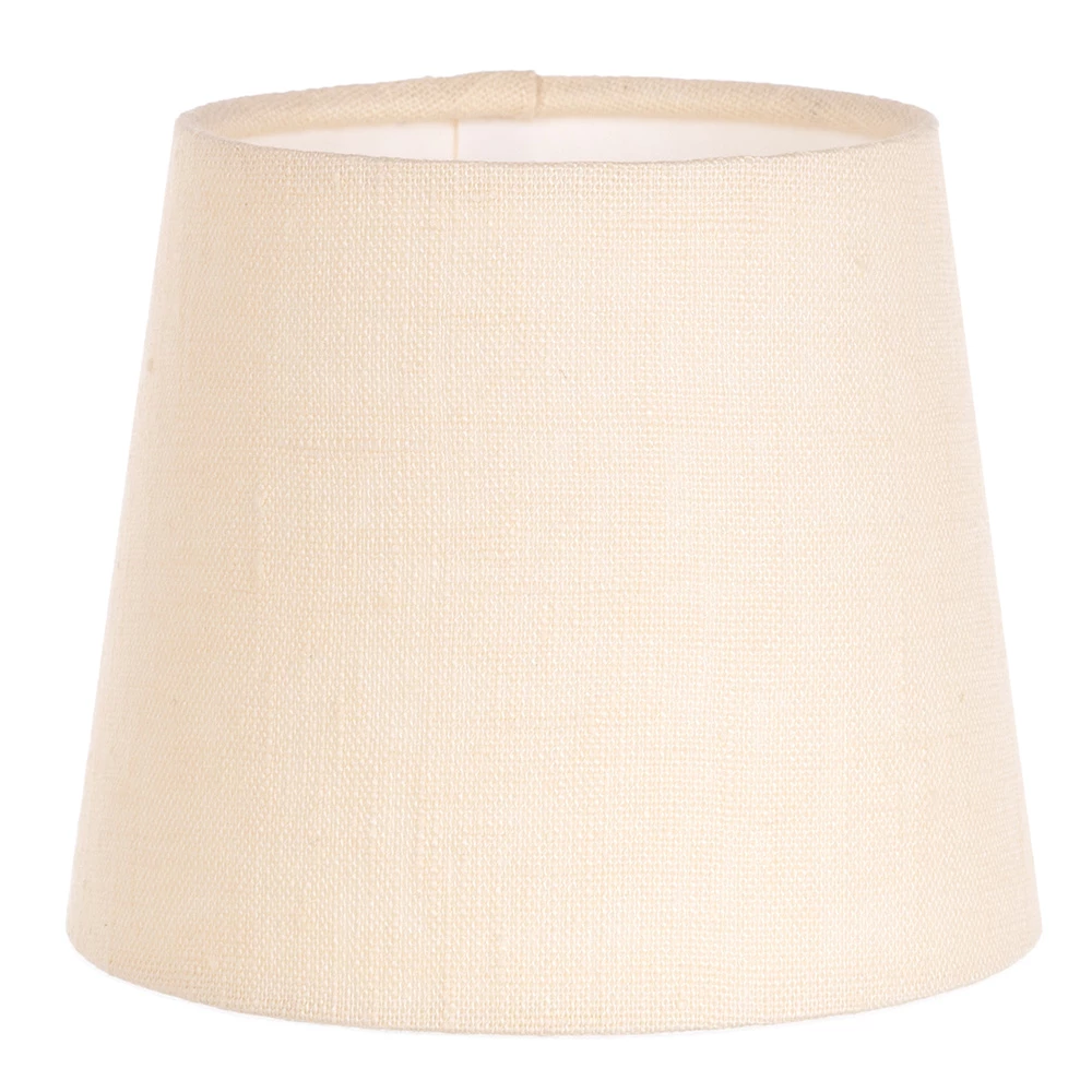 French Drum Candle Shade In Cream Waterford Linen 3 French Drum Candle Shade In Cream Waterford Linen
