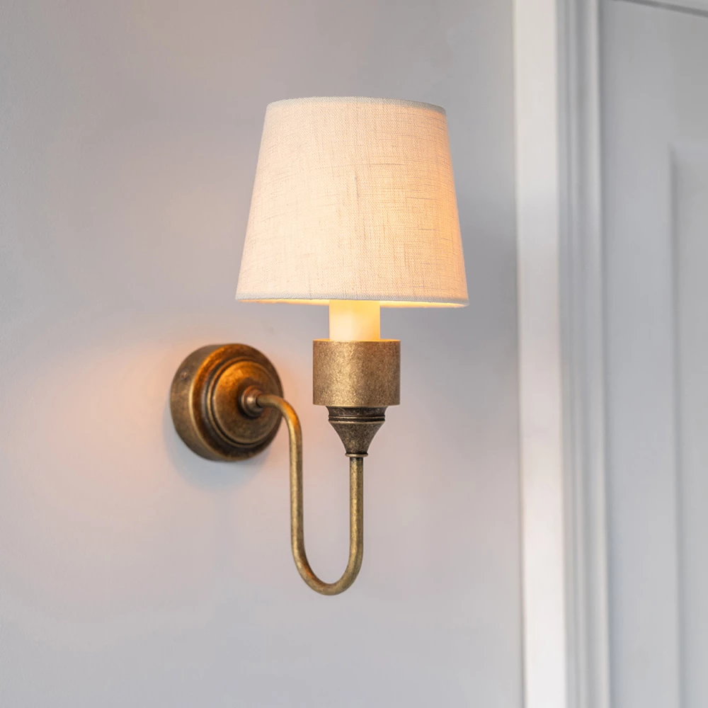 French Drum Candle Shade In Cream Waterford Linen 4 French Drum Candle Shade In Cream Waterford Linen - Image 2