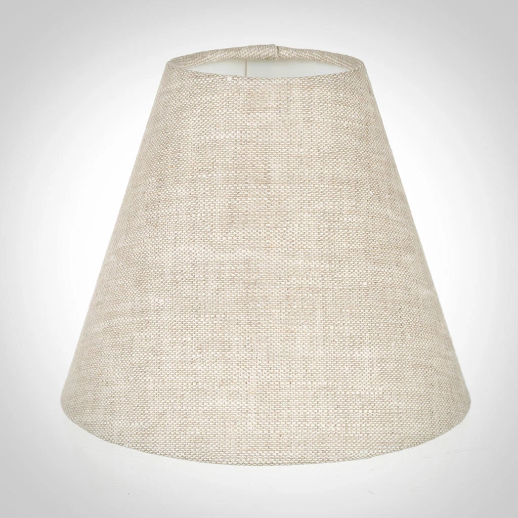 15cm Empire Shade In Natural Isabelle Linen 3 15cm Empire Shade In Natural Isabelle Linen