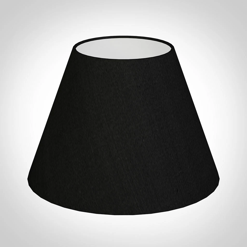 25cm Empire Shade In Black Silk 3 25cm Empire Shade In Black Silk