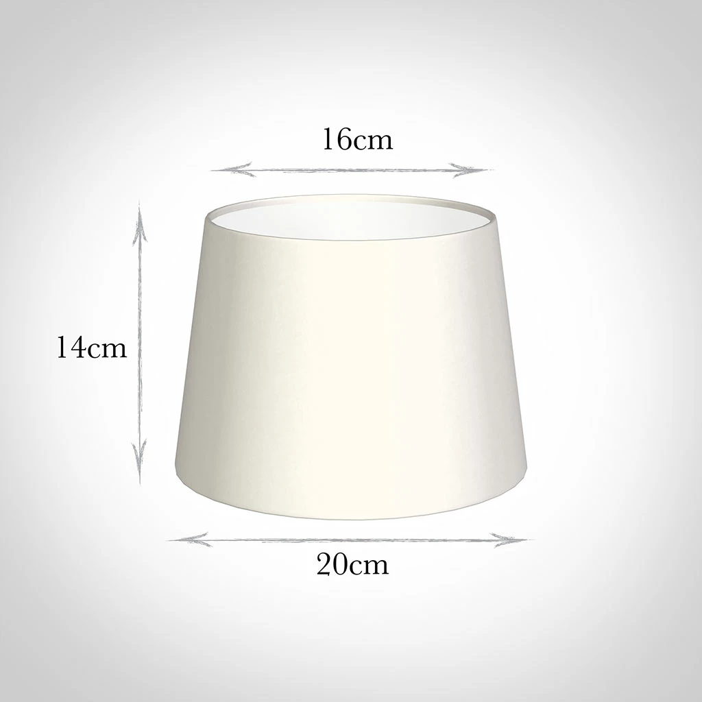20cm Medium French Drum Shade In Cream Killowen Linen 4 20cm Medium French Drum Shade In Cream Killowen Linen - Image 2