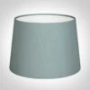 30cm Medium French Drum Shade In Rococo Blue Silk