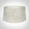 45cm Wide French Drum Shade In Natural & White Lisette Voile With Clear 2 45cm Wide French Drum Shade In Natural & White Lisette Voile With Clear -Jim Lawrence Sales 10fdw45linwcl 11