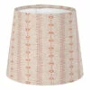 French Drum Candle Shade In Coral Cottage Stripe -Jim Lawrence Sales 20CANFD13CSCO 11