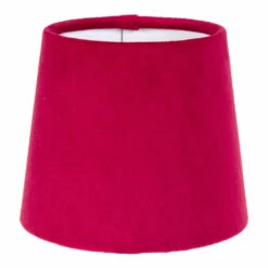 French Drum Candle Shade In Raspberry Hunstanton Velvet