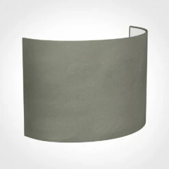 28cm Carlyle Half Shade In Pewter Satin