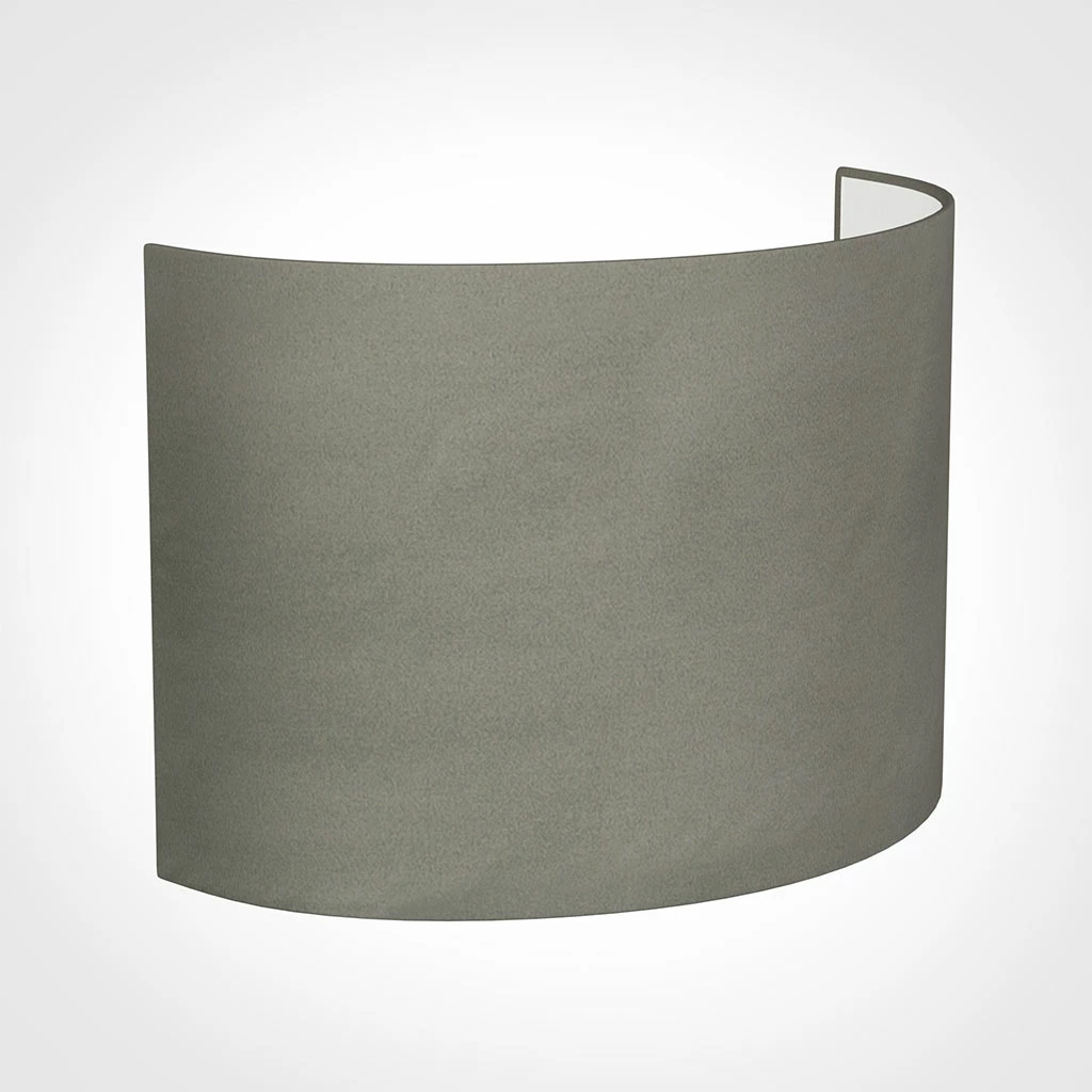 28cm Carlyle Half Shade In Pewter Satin 3 28cm Carlyle Half Shade In Pewter Satin