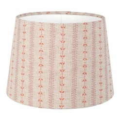 Front Page 10 20cm Medium French Drum In Coral Cottage Stripe