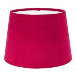 20cm Medium French Drum In Raspberry Hunstanton Velvet