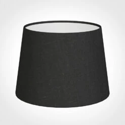20cm Medium French Drum Shade In ElephantWaterford Linen