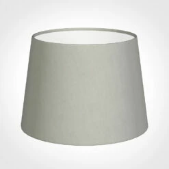 20cm Medium French Drum Shade In Soft Grey Waterford Linen