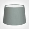 30cm Medium French Drum Shade In Blue Waterford Linen