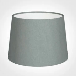 30cm Medium French Drum Shade In Blue Waterford Linen