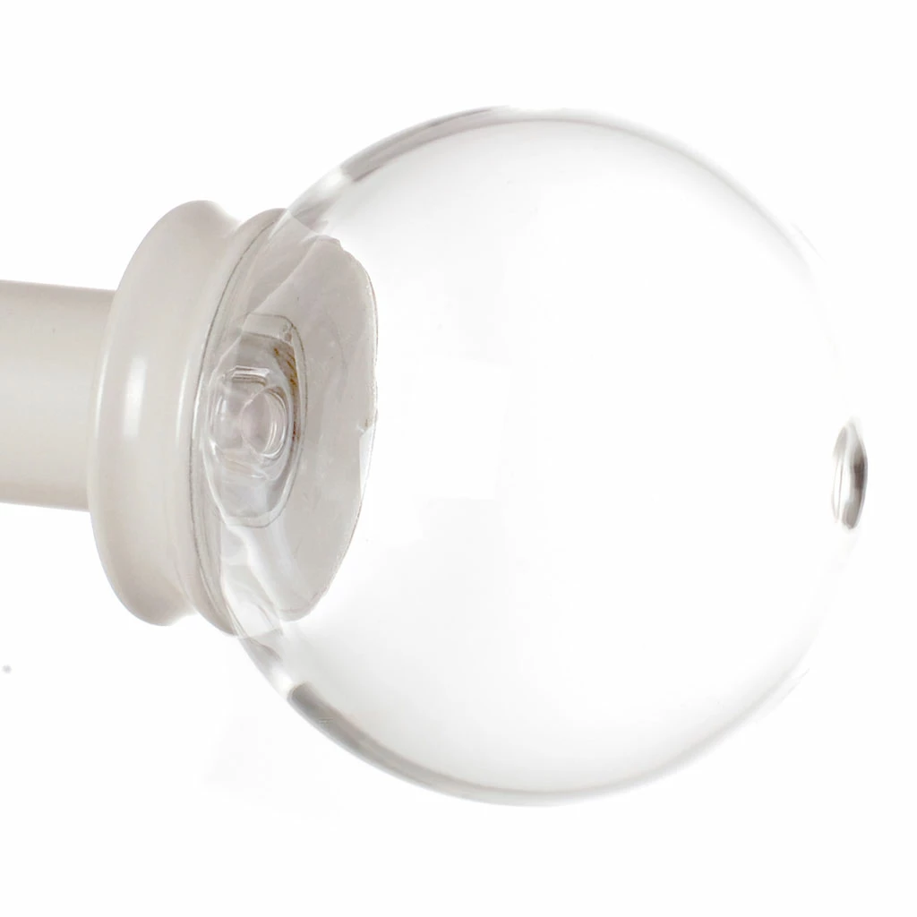 Glass Finial For 20mm Pole In Clay 6 Glass Finial For 20mm Pole In Clay - Image 4