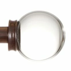 Glass Finial For 20mm Pole In Polished