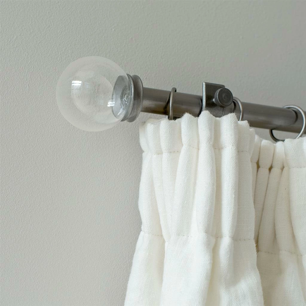 Glass Finial For 20mm Pole In Polished 4 Glass Finial For 20mm Pole In Polished - Image 2